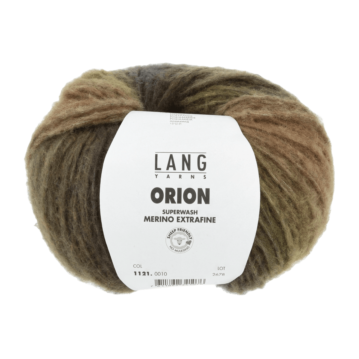 Lang Yarns Yarn Olive / Brown LANGYARNS | Orion | Chunky | 1121
