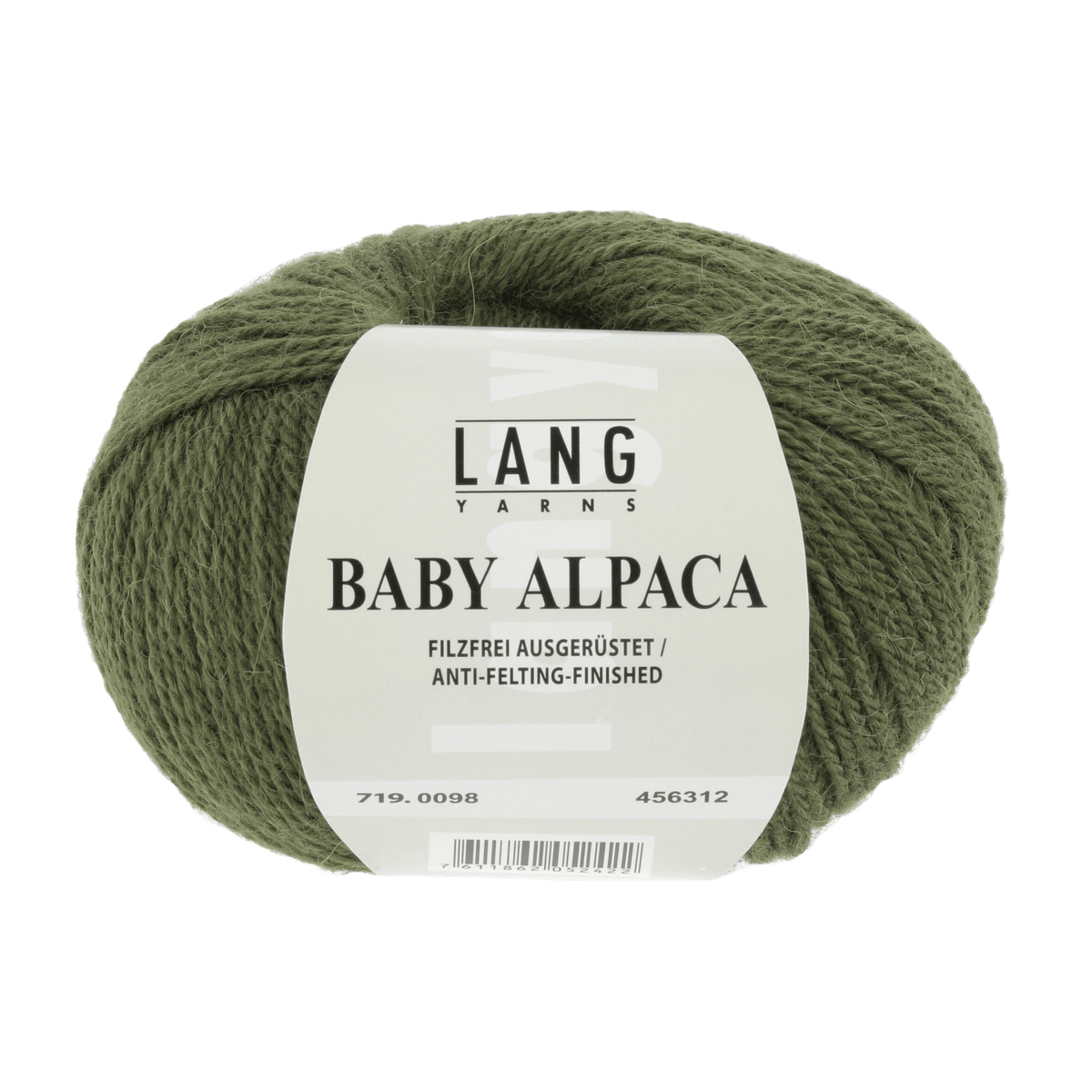 Lang Yarns yarn Olive LANGYARNS | Baby Alpaca | Sport | 719
