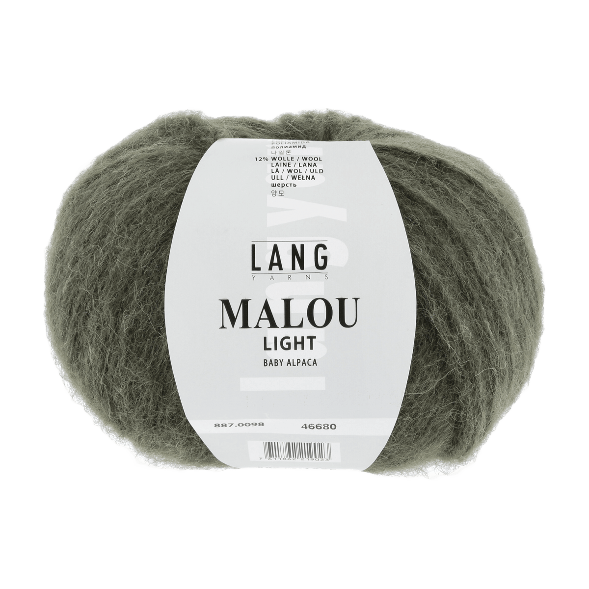 Lang Yarns Yarn Olive LANGYARNS | Malou Light | Worsted | 887