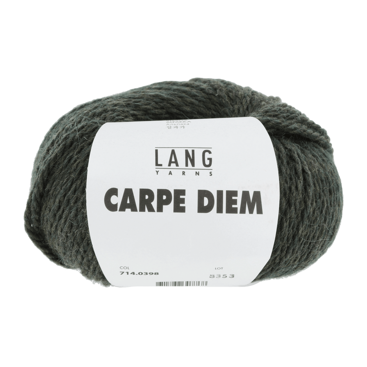 Lang Yarns Yarn Olive Mélange LANGYARNS | Carpe Diem | Worsted / Aran | 714