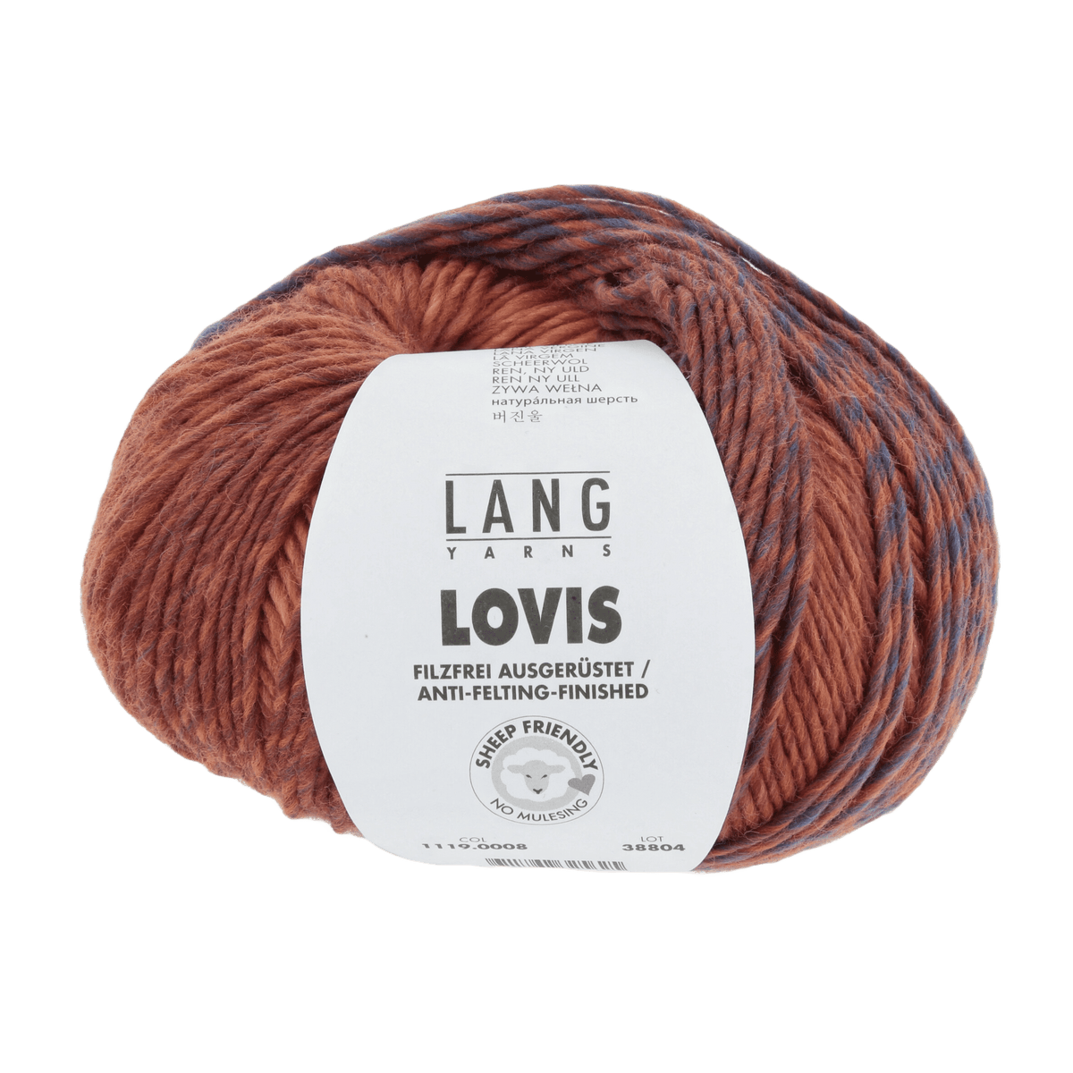 Lang Yarns Yarn Orange / Green / Blue LANGYARNS | Lovis | Worsted | 1119