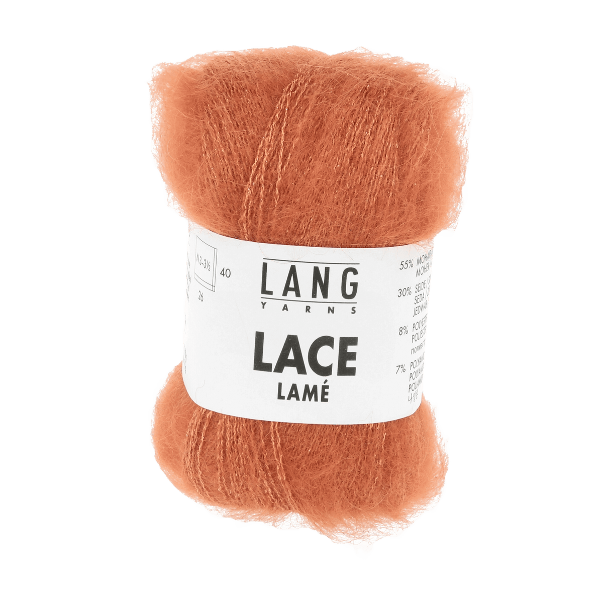Lang Yarns yarn Orange LANGYARNS | Lace Lamé | Sport | 1081