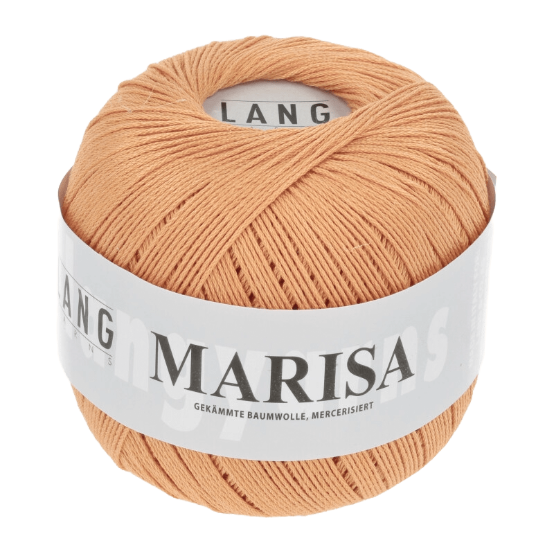 Lang Yarns Yarn Orange LANGYARNS |  Mercerised Crafting Cotton | Marisa | Sock / Baby | 9