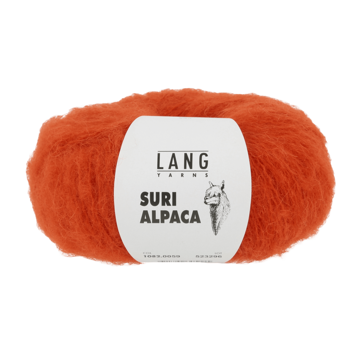 Lang Yarns Yarn Orange LANGYARNS | Suri Alpaca | Worsted / Aran | 1082