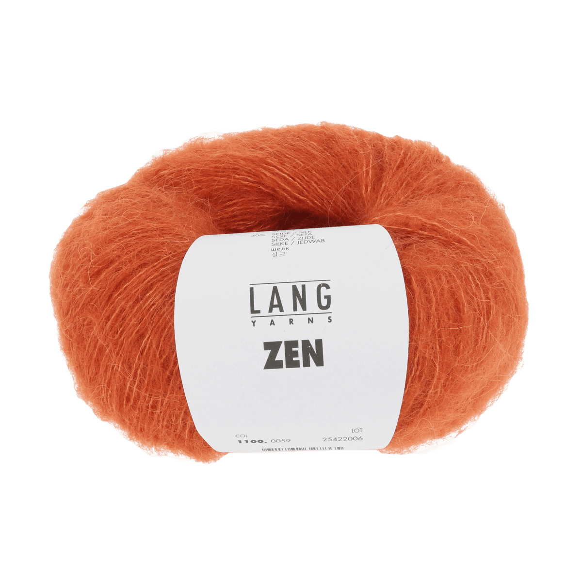 Lang Yarns Yarn Orange LANGYARNS | Zen | Sport | 1100