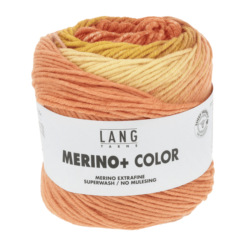 Lang Yarns Yarn Orange / Yellow / Apricot LANGYARNS | Merino+ Colour | Worsted / Aran | 926
