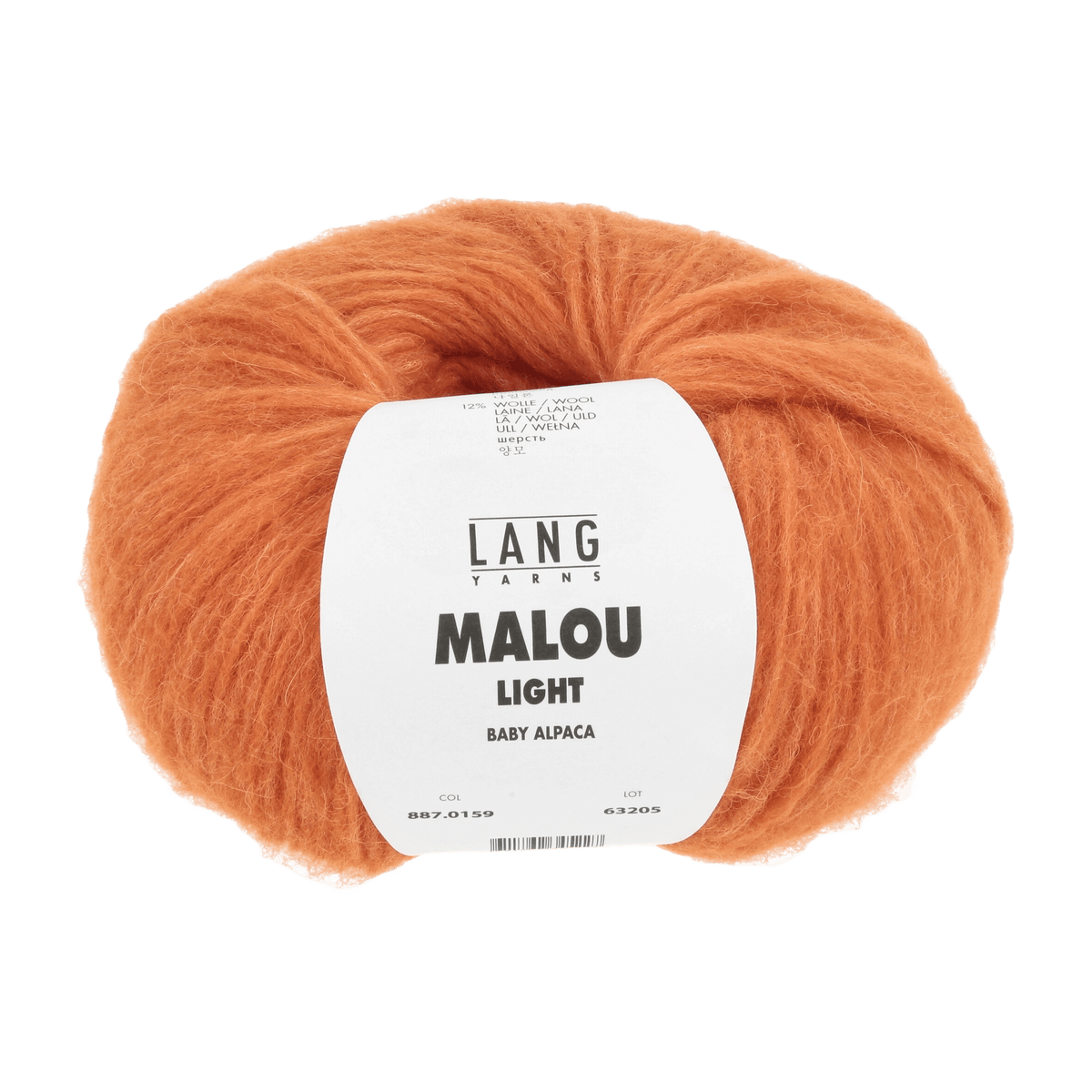 Lang Yarns Yarn Papaya LANGYARNS | Malou Light | Worsted | 887