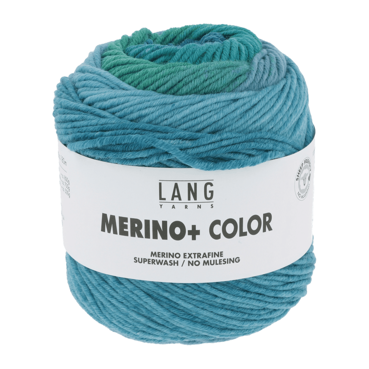 Lang Yarns Yarn Petrol / Green / Blue LANGYARNS | Merino+ Colour | Worsted / Aran | 926