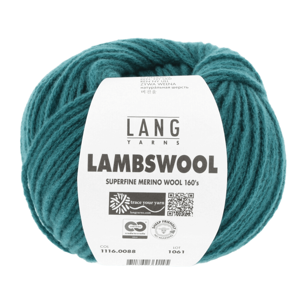 Lang Yarns yarn Petrol LANGYARNS | Lambswool | Worsted / Aran | 1116
