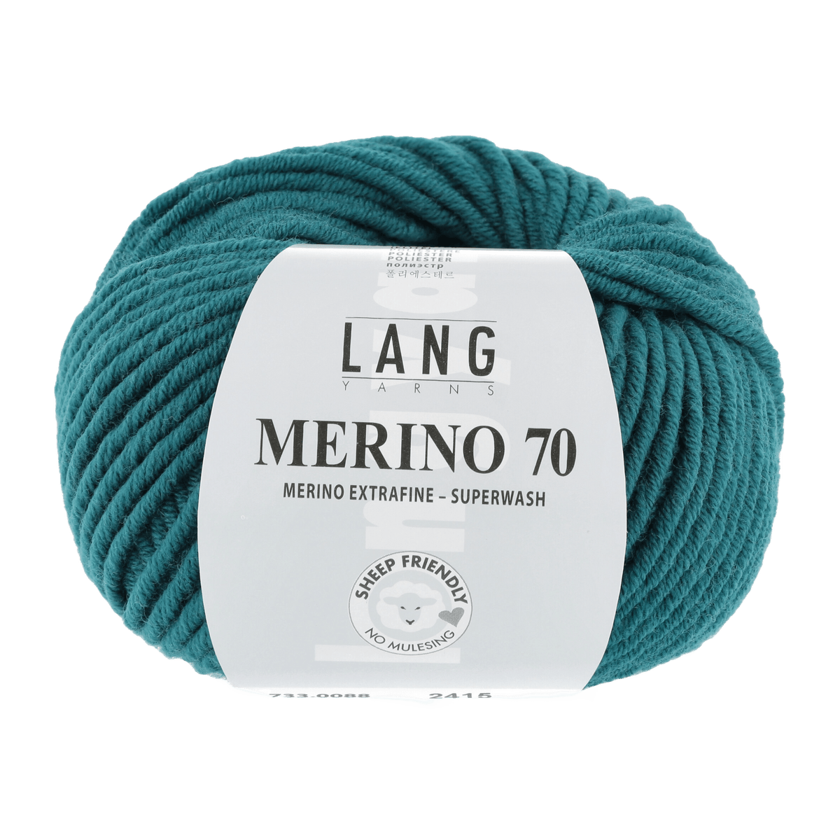 Lang Yarns Yarn Petrol LANGYARNS | Merino 70 | Chunky | 733