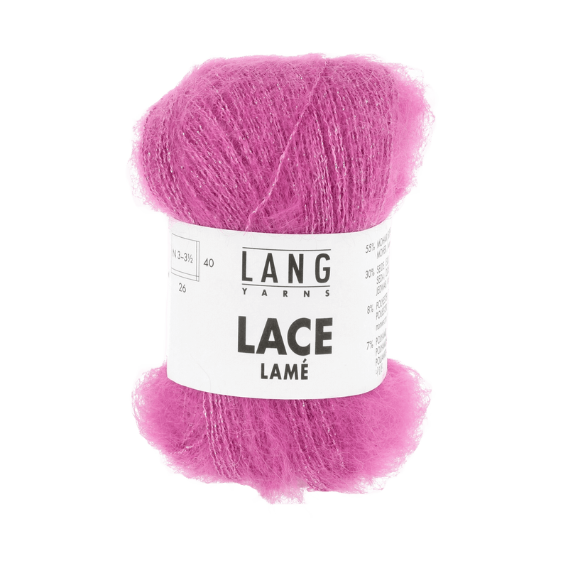 Lang Yarns yarn Pink LANGYARNS | Lace Lamé | Sport | 1081
