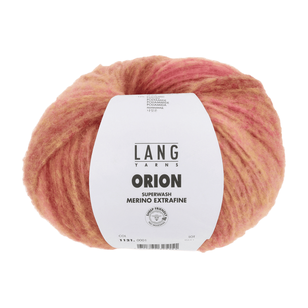 Lang Yarns Yarn Pink / Lilac / Orange LANGYARNS | Orion | Chunky | 1121