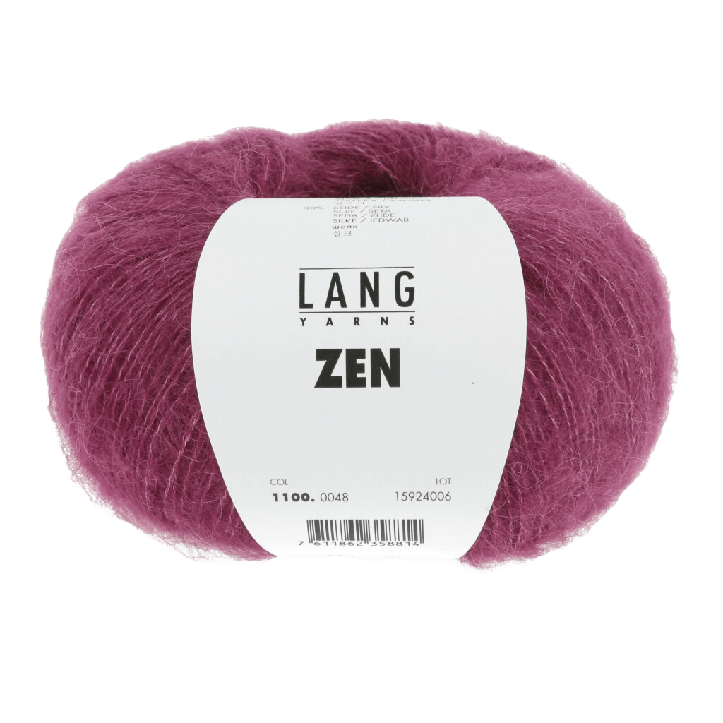 Lang Yarns Yarn Plum LANGYARNS | Zen | Sport | 1100