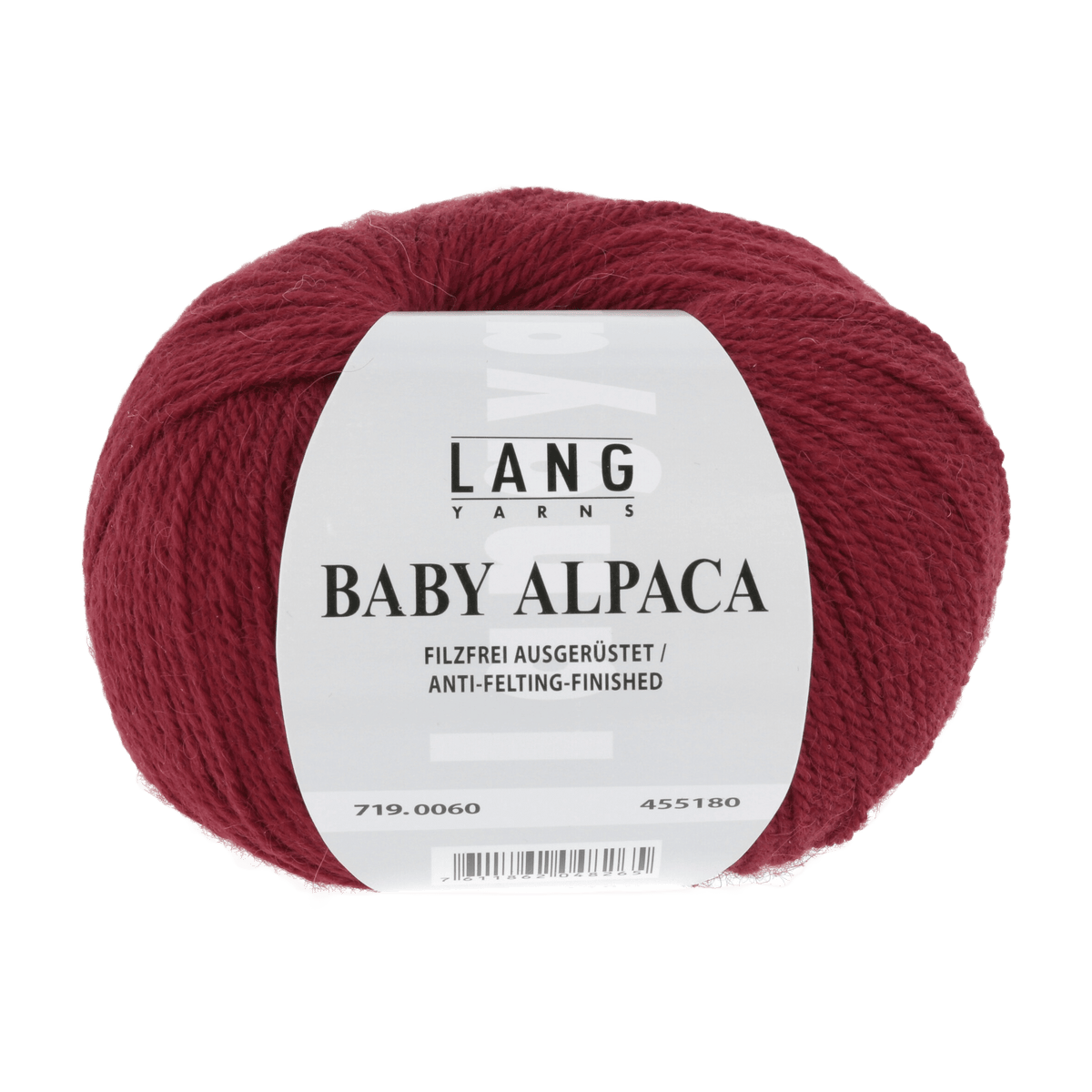 Lang Yarns yarn Red LANGYARNS | Baby Alpaca | Sport | 719