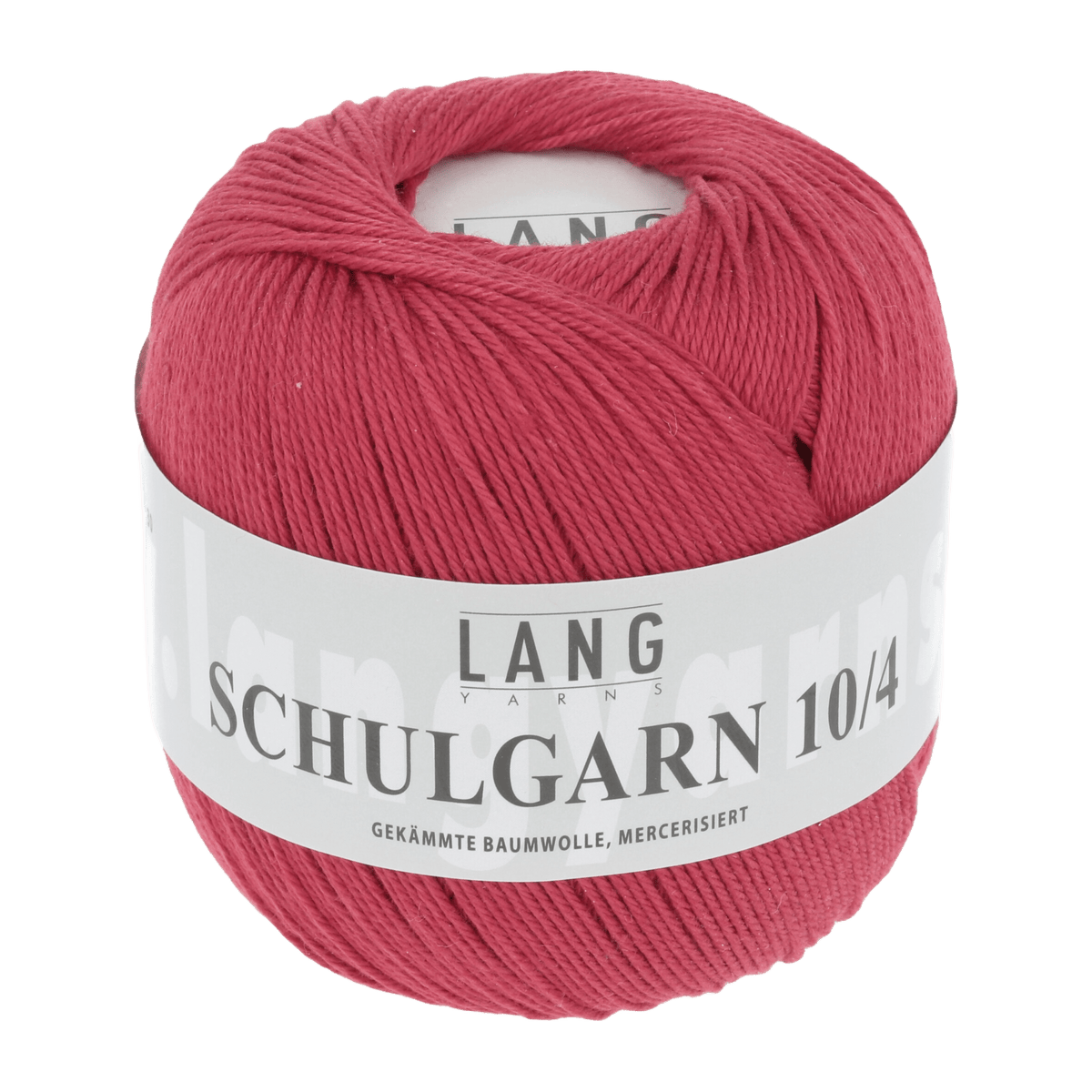 Lang Yarns Yarn Red LANGYARNS |  Mercerised Crafting Cotton 10/1 | Sport | 1