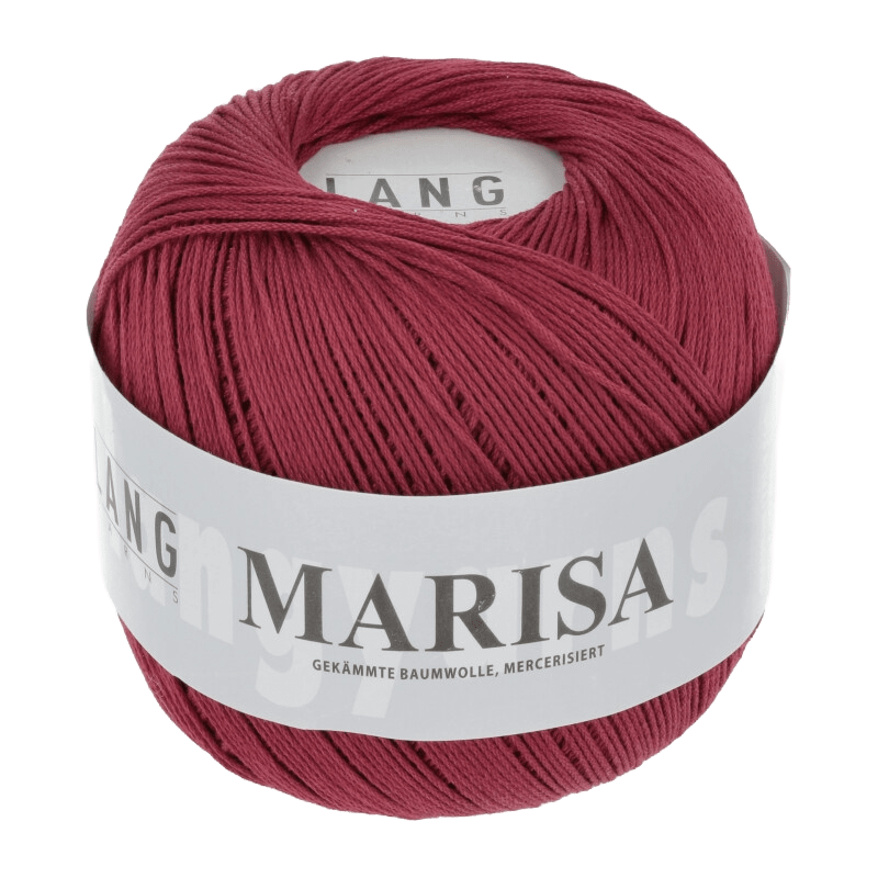 Lang Yarns Yarn Red LANGYARNS |  Mercerised Crafting Cotton | Marisa | Sock / Baby | 9