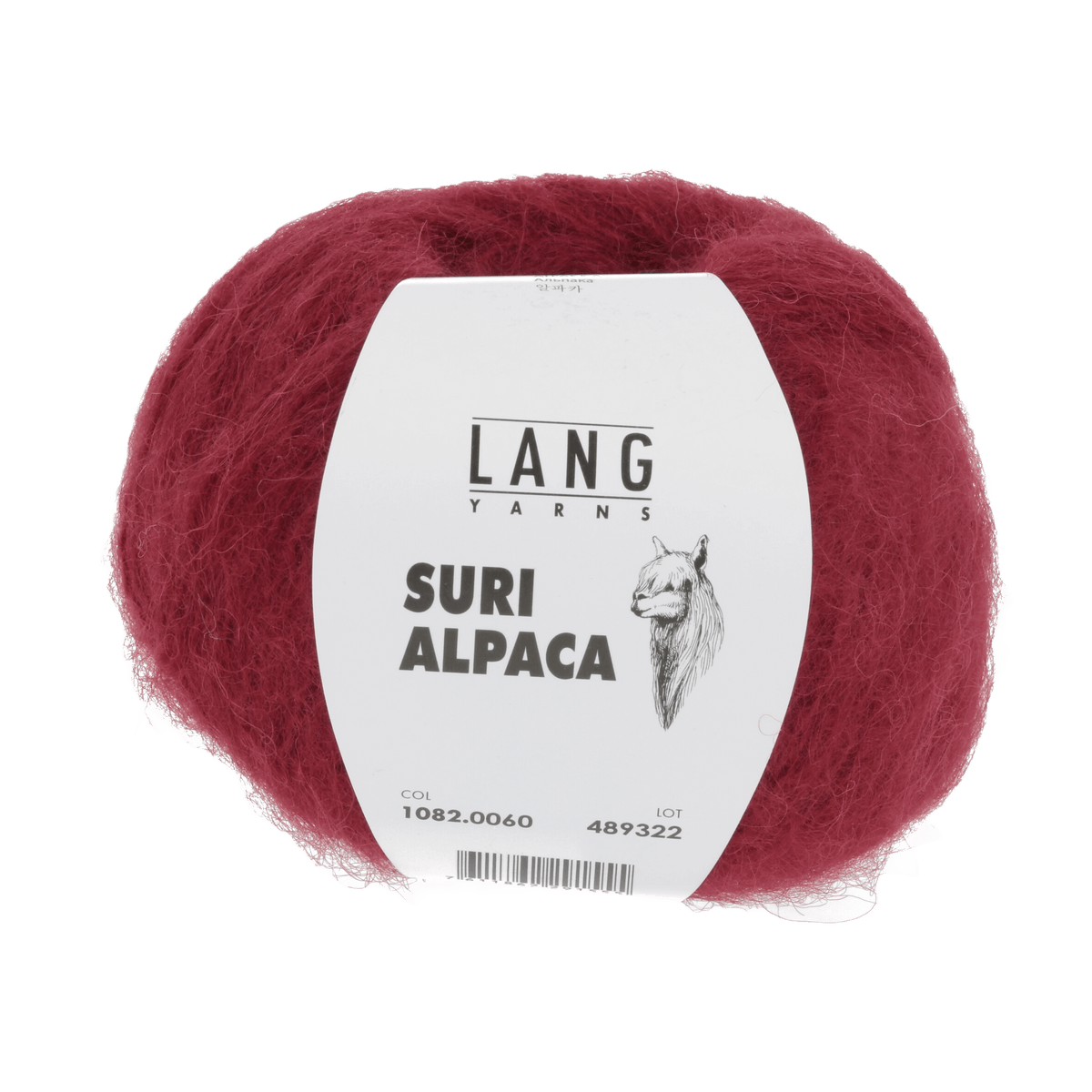 Lang Yarns Yarn Red LANGYARNS | Suri Alpaca | Worsted / Aran | 1082