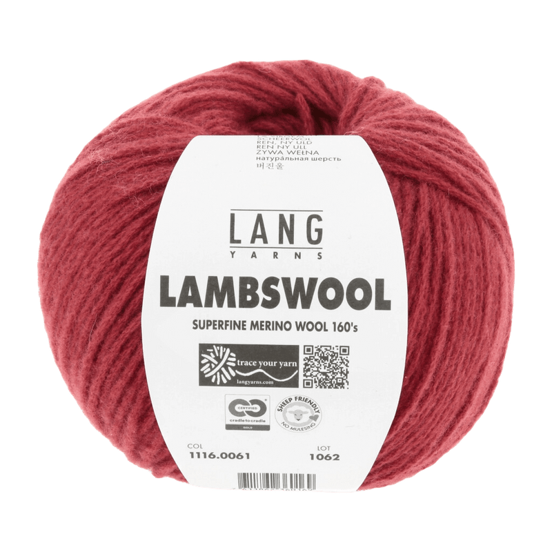 Lang Yarns yarn Red Mélange LANGYARNS | Lambswool | Worsted / Aran | 1116