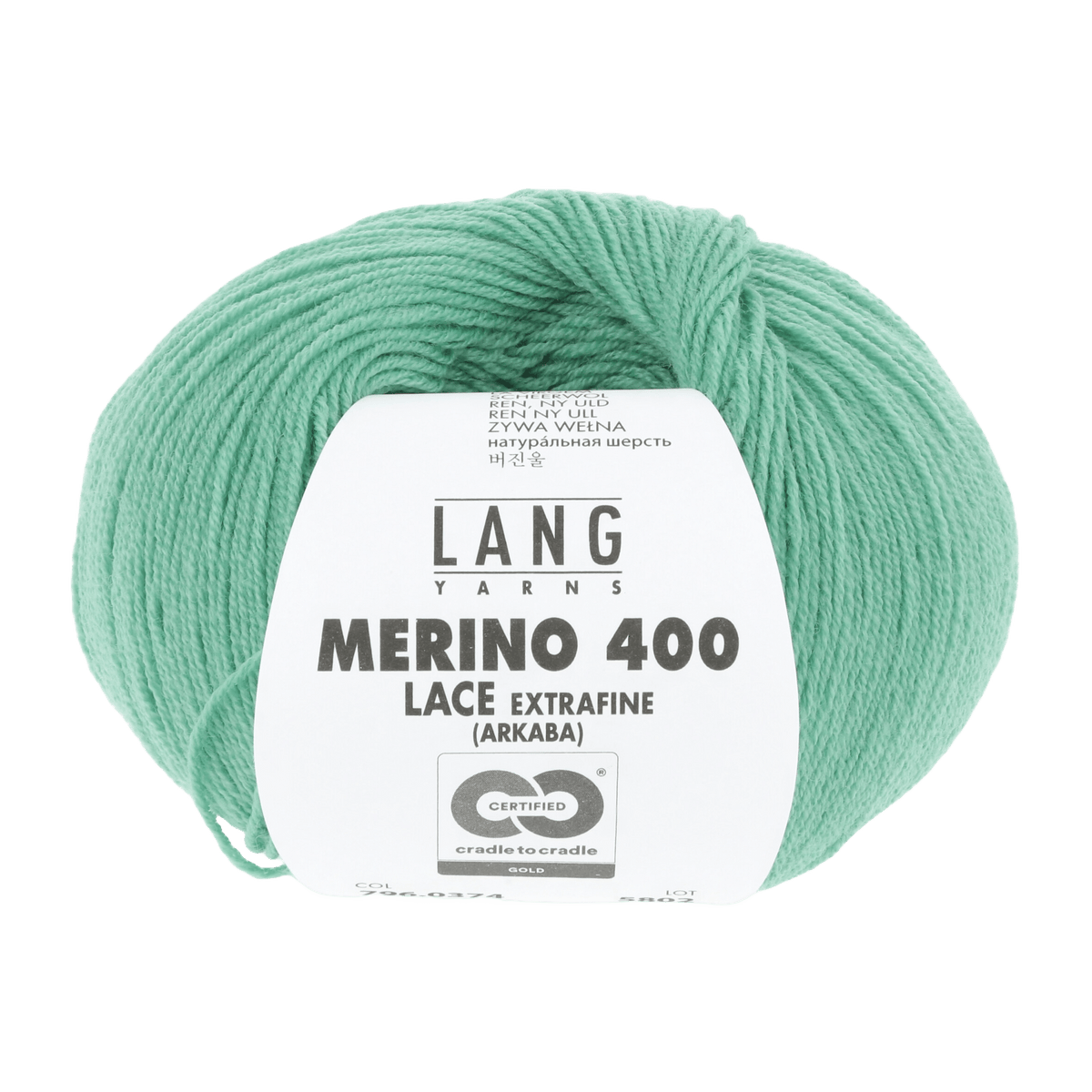 Lang Yarns Yarn Reseda LANGYARNS | Merino 400 Lace | Sock / Baby | 796
