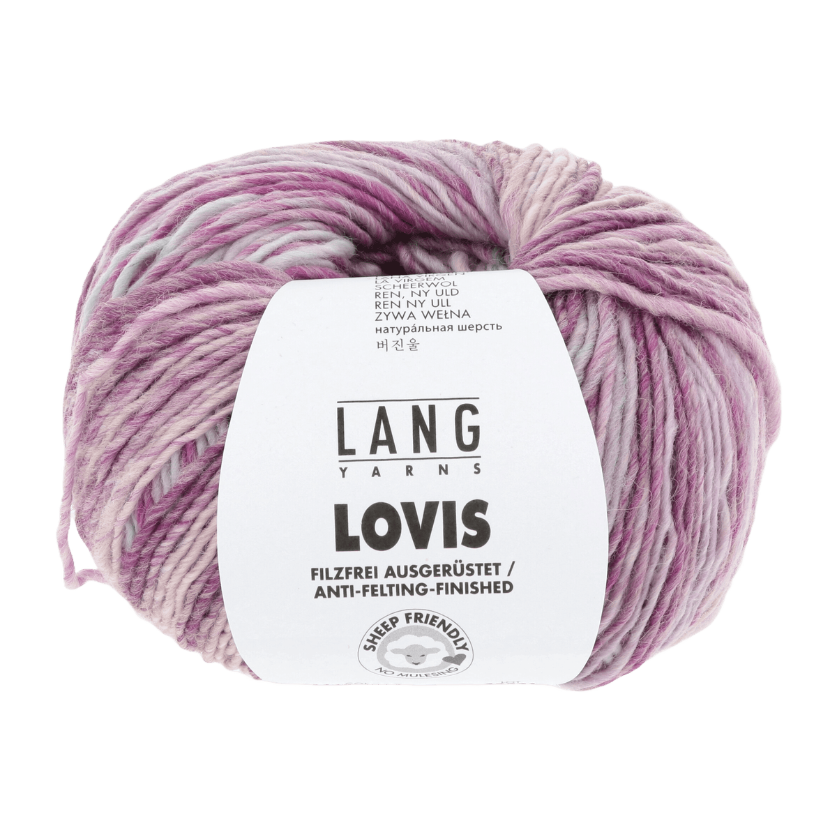Lang Yarns Yarn Rose / Iva LANGYARNS | Lovis | Worsted | 1119