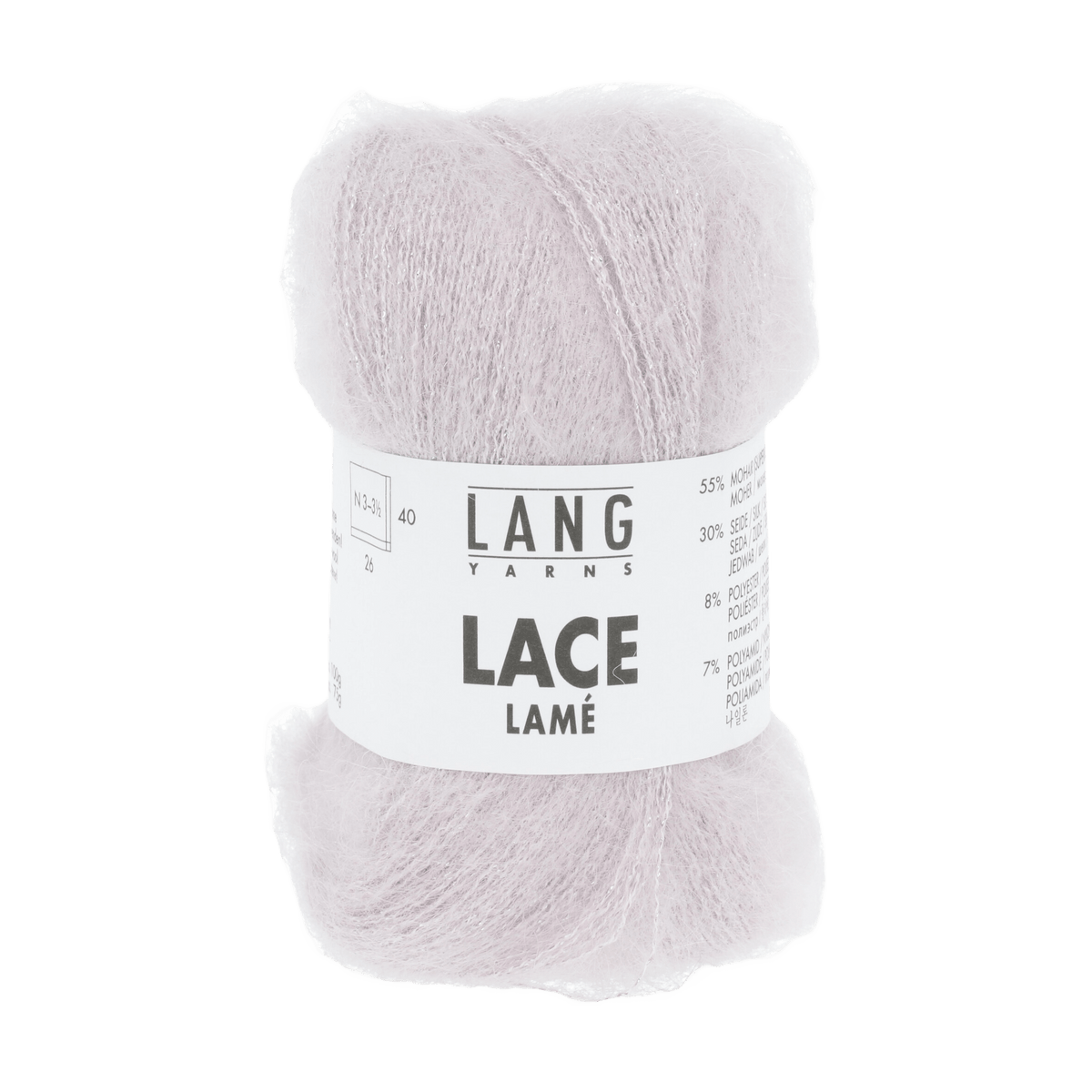 Lang Yarns yarn Rose LANGYARNS | Lace Lamé | Sport | 1081
