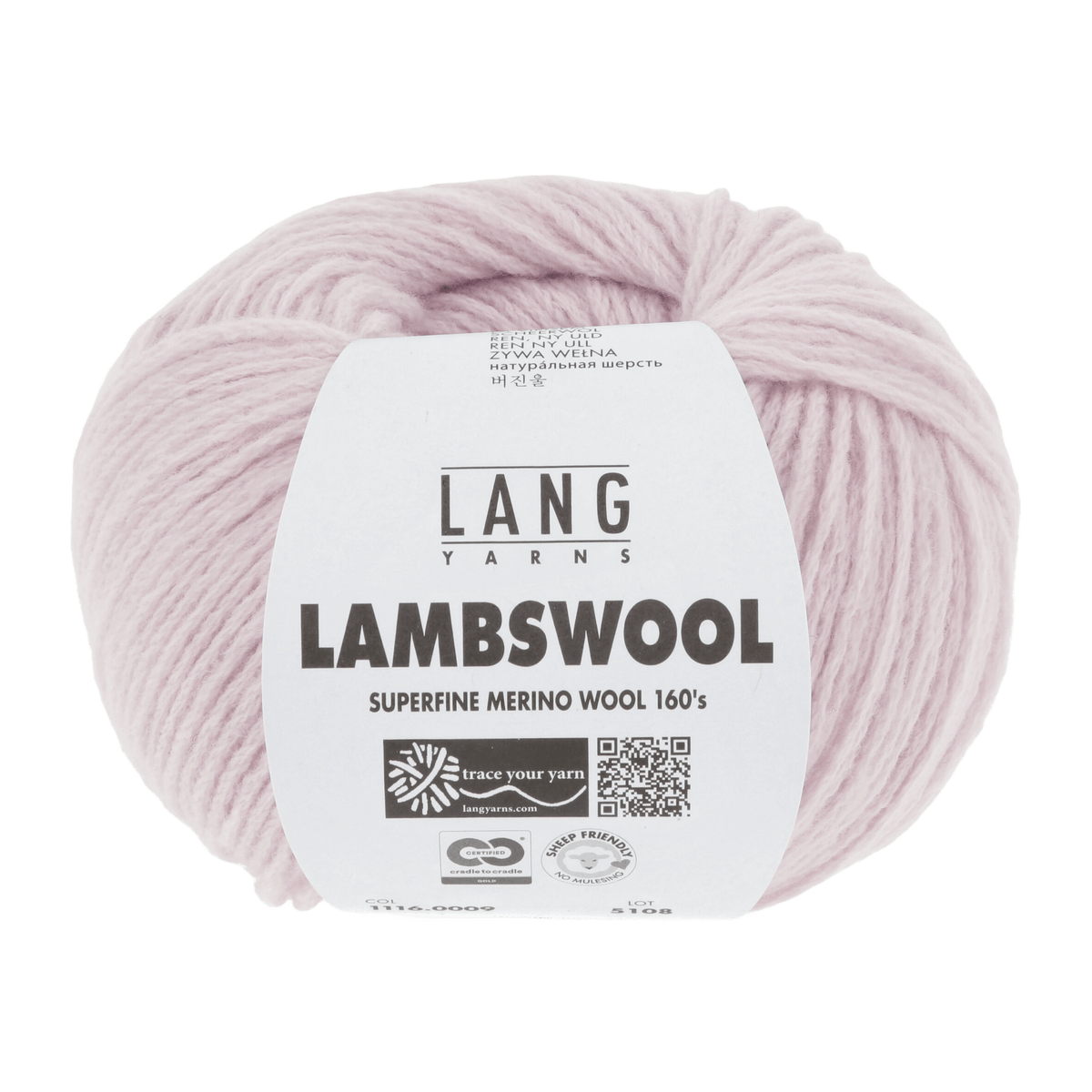 Lang Yarns yarn Rose LANGYARNS | Lambswool | Worsted | 1116