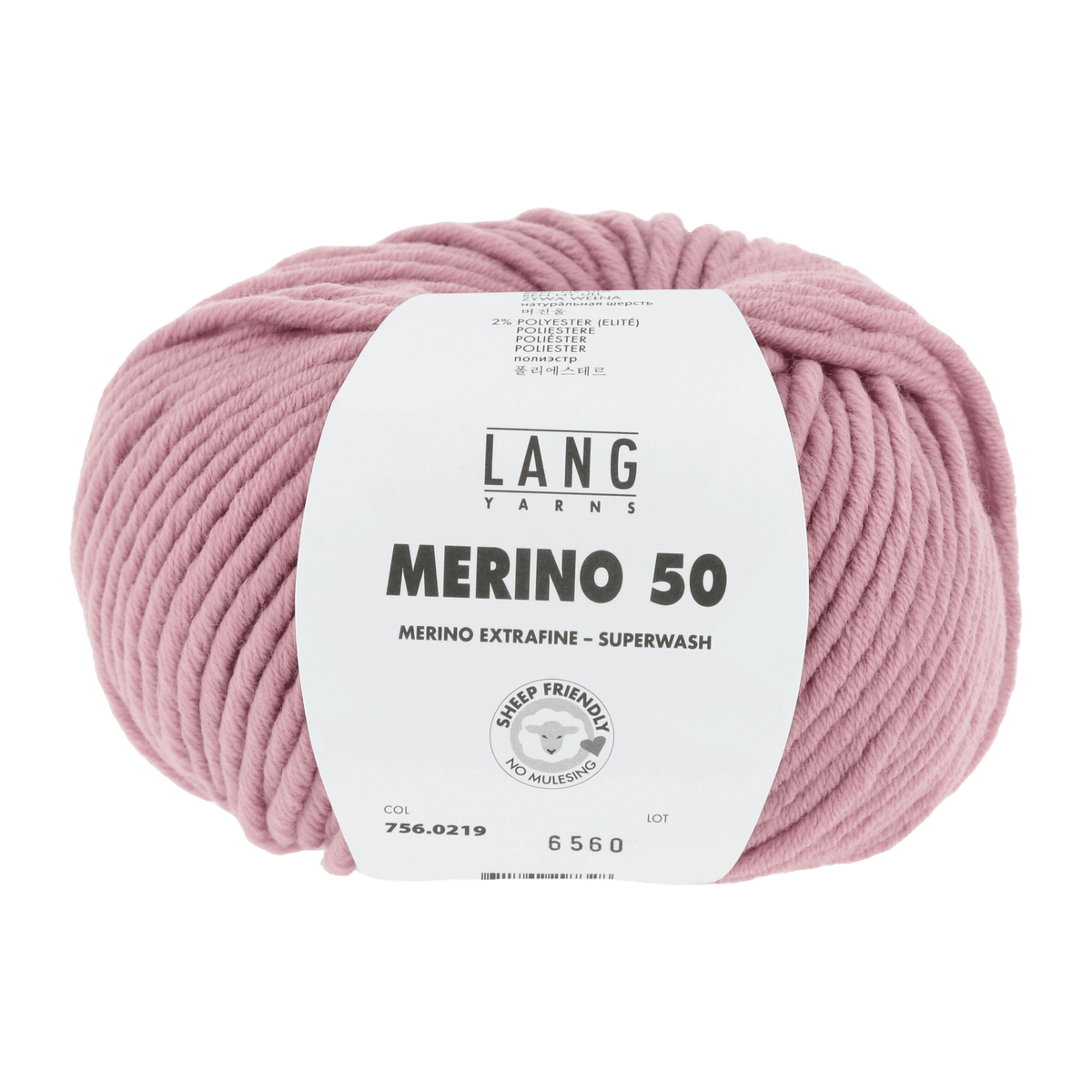 Lang Yarns Yarn Rosé LANGYARNS | Merino 50 | Chunky | 756