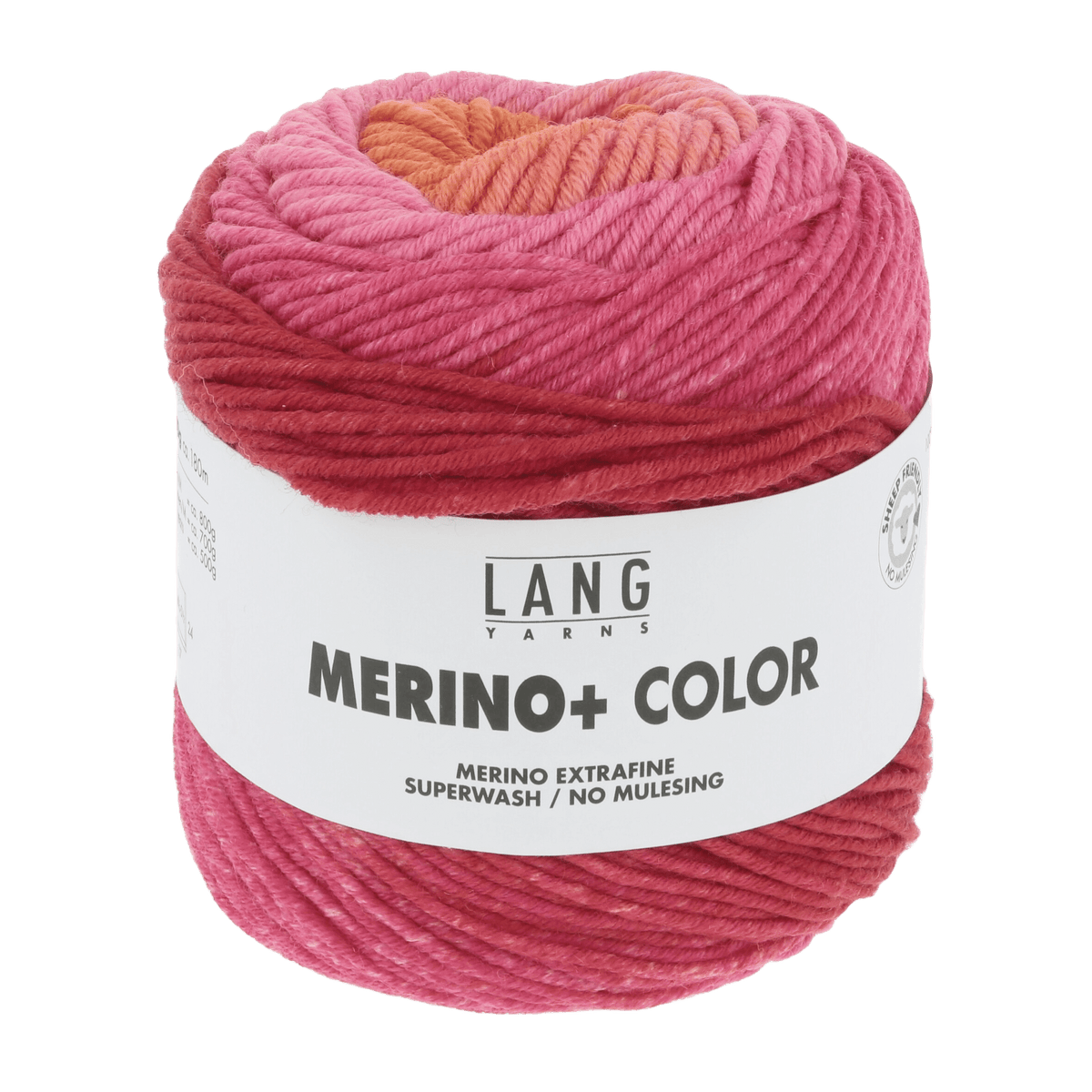 Lang Yarns Yarn Rose / Orange / Red LANGYARNS | Merino+ Colour | Worsted / Aran | 926