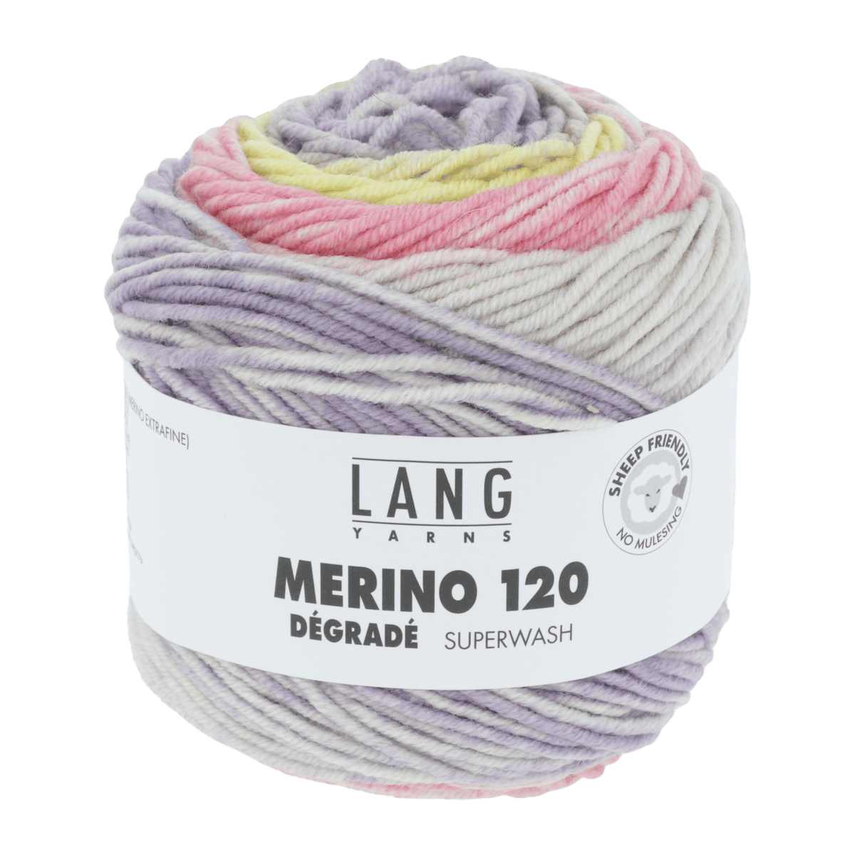 Lang Yarns Yarn Rose / Yellow LANGYARNS | Merino 120 Dégradé | DK | 37