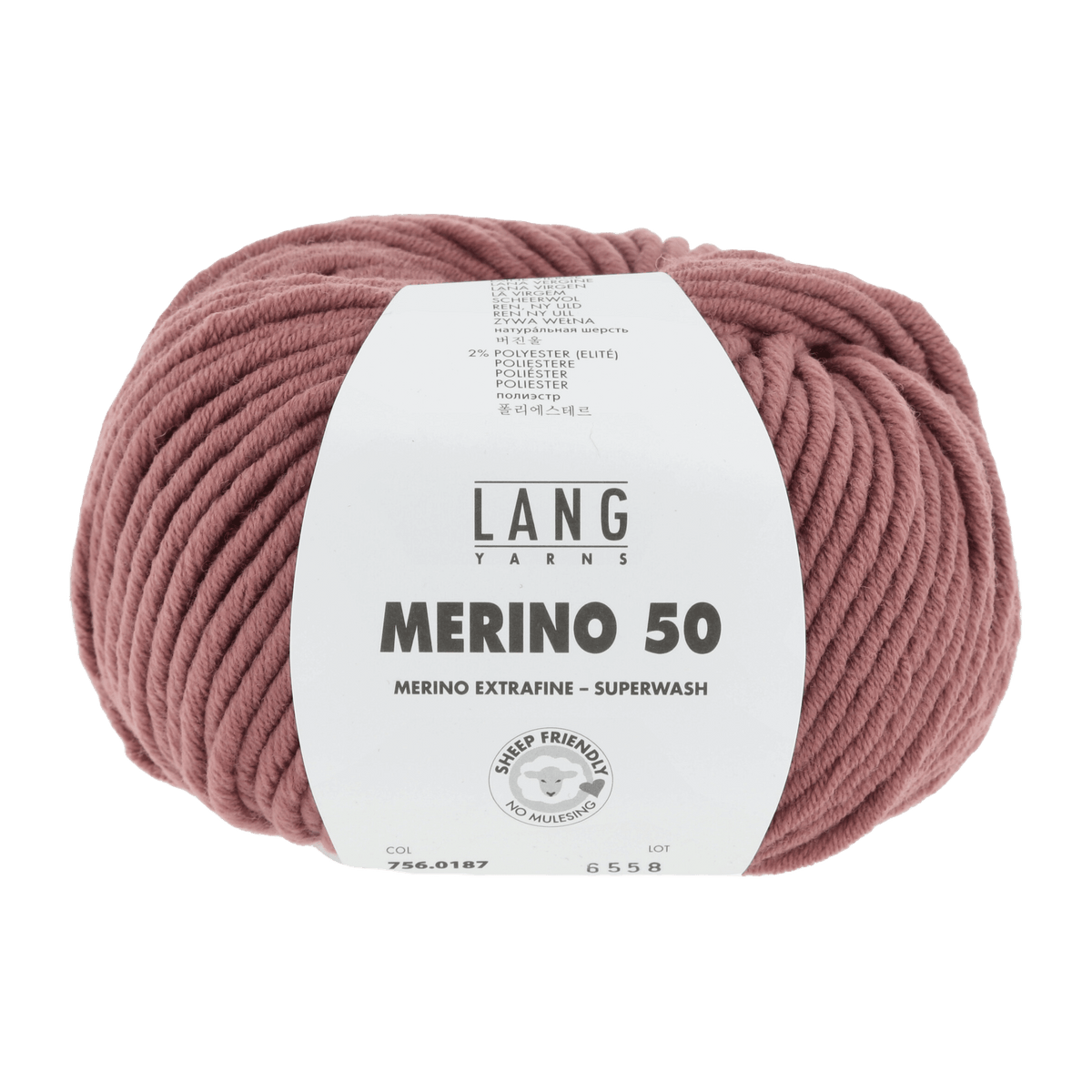 Lang Yarns Yarn Rosewood LANGYARNS | Merino 50 | Chunky | 756