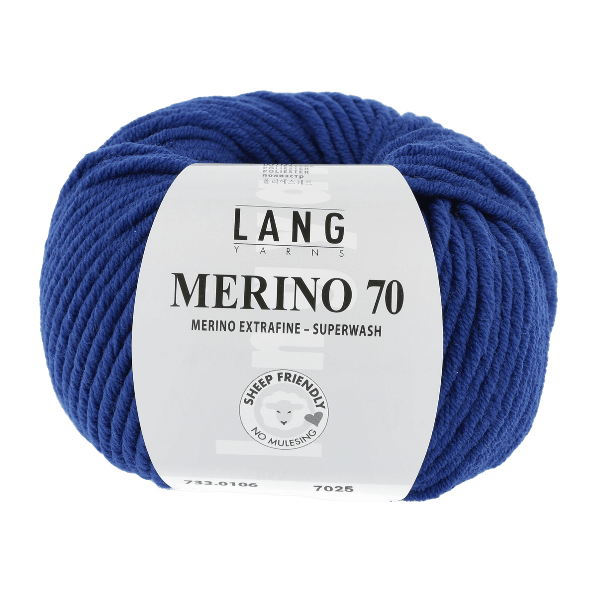Lang Yarns Yarn Royal Blue LANGYARNS | Merino 70 | Chunky | 733