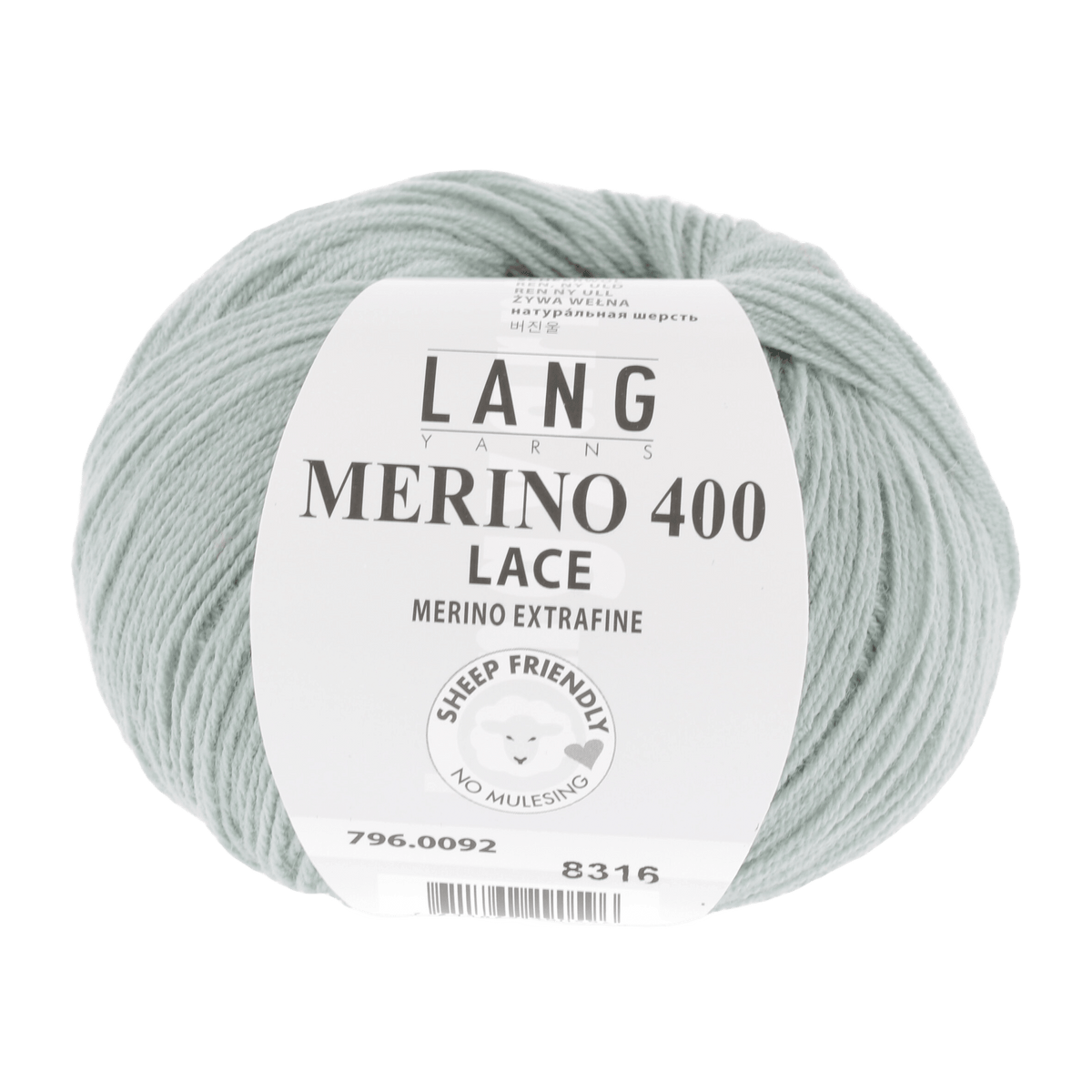 Lang Yarns Yarn Sage LANGYARNS | Merino 400 Lace | Sock / Baby | 796