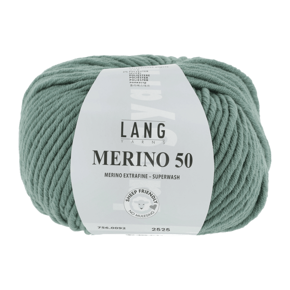 Lang Yarns Yarn Sage LANGYARNS | Merino 50 | Chunky | 756