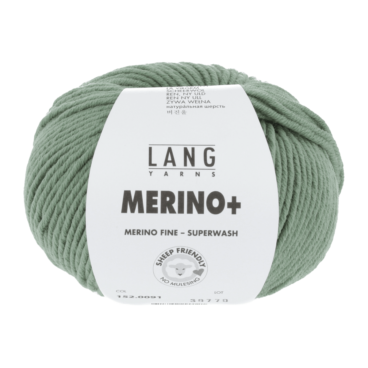 Lang Yarns Yarn Sage LANGYARNS | Merino+ | Worsted / Aran | 152
