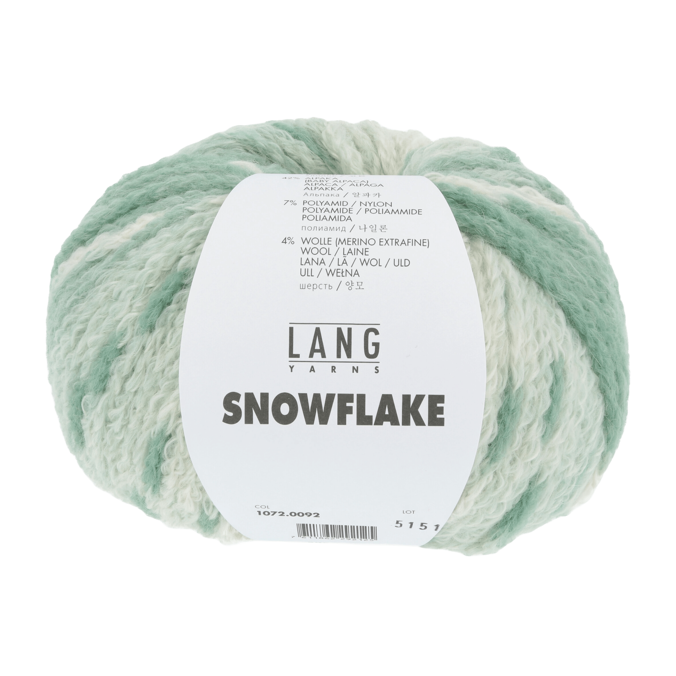 Lang Yarns Yarn Sage LANGYARNS | Snowflake | Worsted | 1072