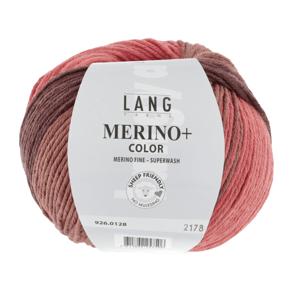 Lang Yarns Yarn Salmon / Blue Marine / Brown LANGYARNS | Merino+ Colour | Worsted / Aran | 926