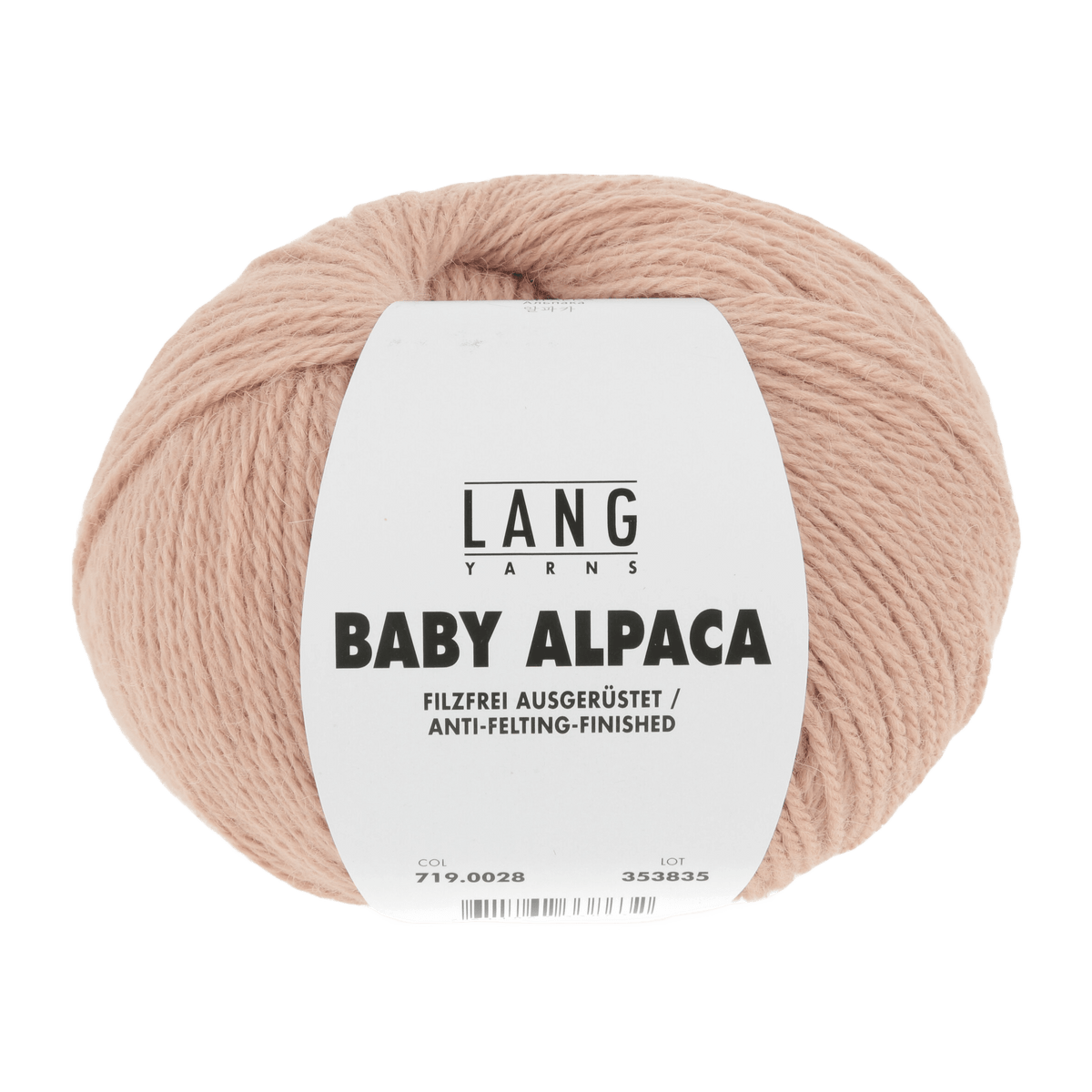 Lang Yarns yarn Salmon LANGYARNS | Baby Alpaca | Sport | 719