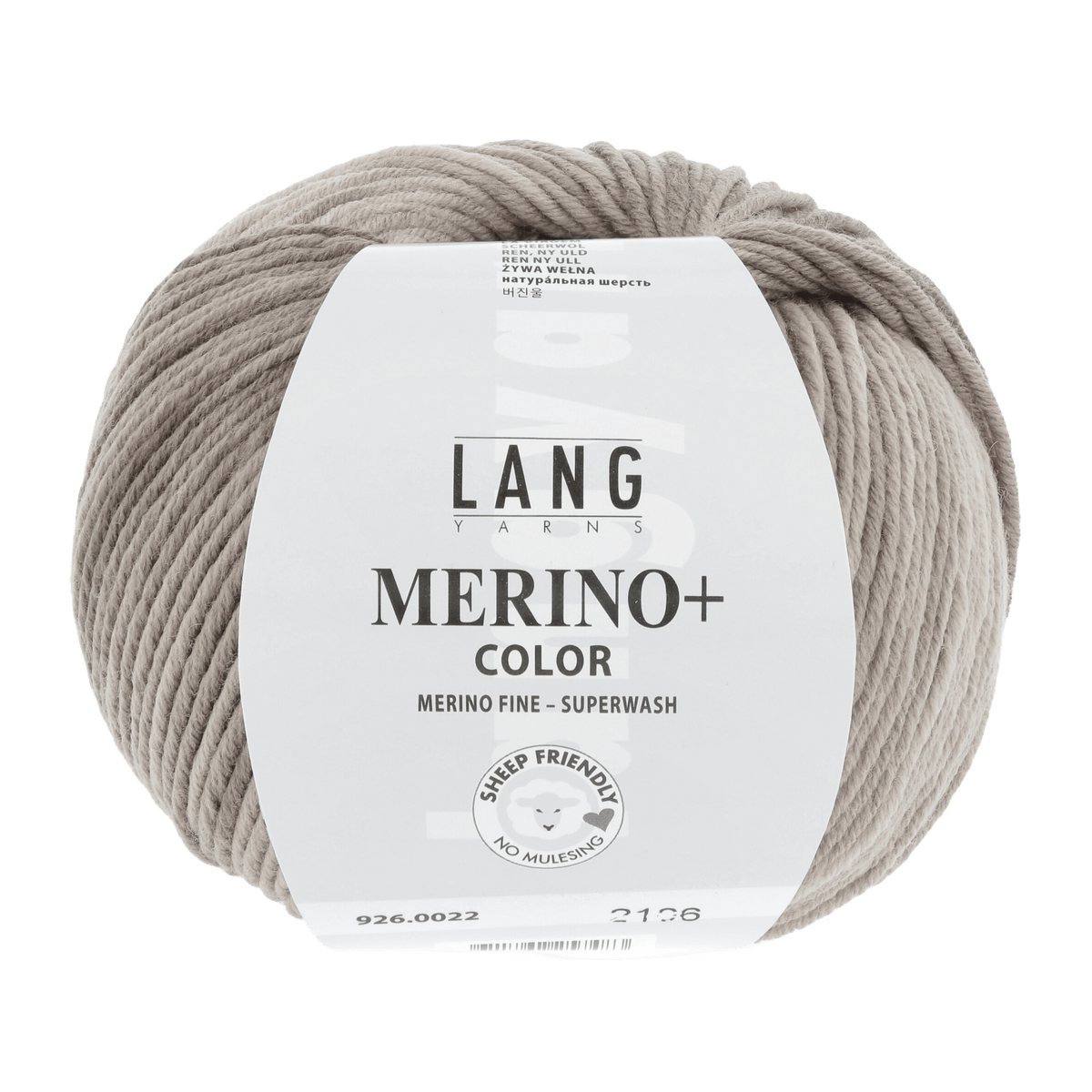 Lang Yarns Yarn Sand / Dark Brown LANGYARNS | Merino+ Colour | Worsted / Aran | 926