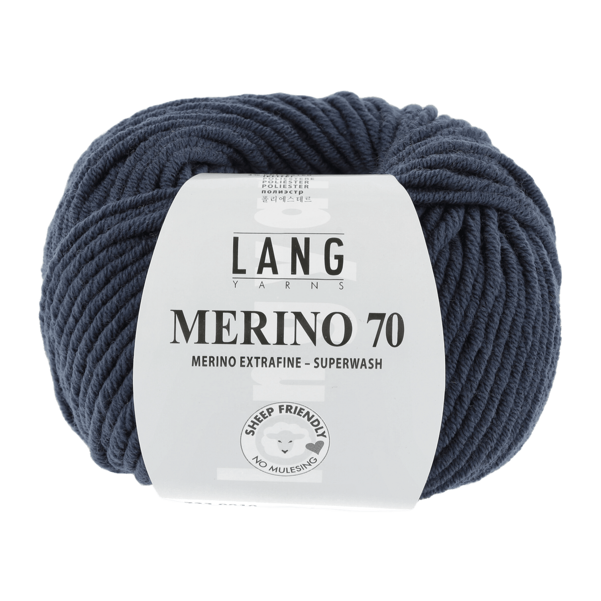 Lang Yarns Yarn Steel Blue LANGYARNS | Merino 70 | Chunky | 733
