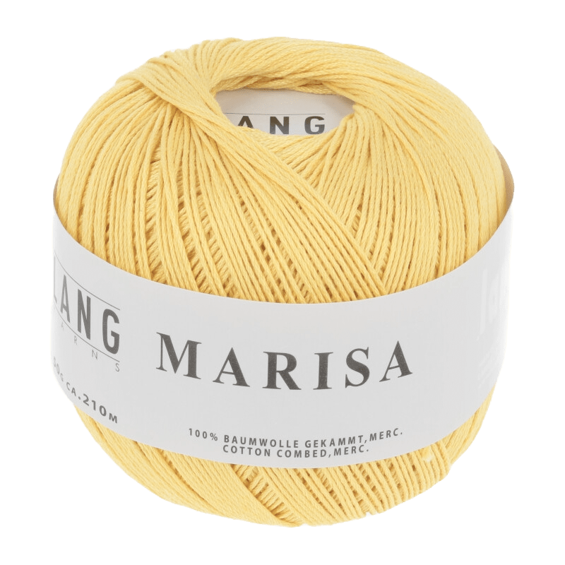 Lang Yarns Yarn Sun Yellow LANGYARNS |  Mercerised Crafting Cotton | Marisa | Sock / Baby | 9