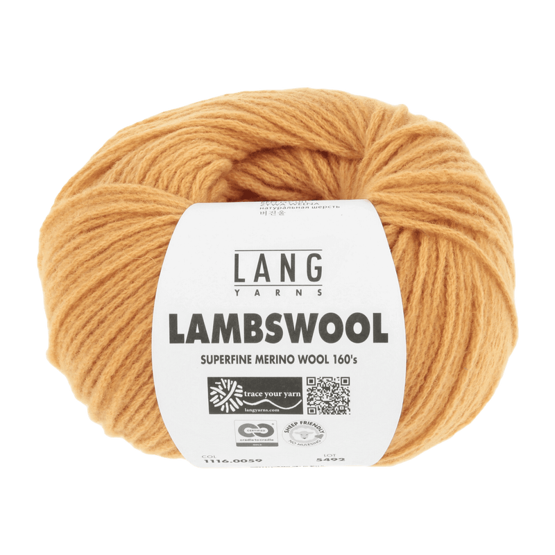 Lang Yarns yarn Tangerine LANGYARNS | Lambswool | Worsted | 1116