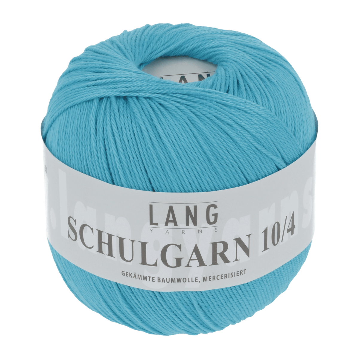 Lang Yarns Yarn Turquoise LANGYARNS |  Mercerised Crafting Cotton 10/1 | Sport | 1
