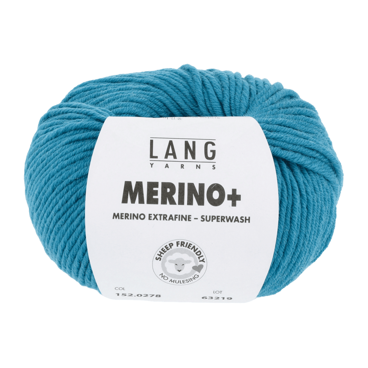 Lang Yarns Yarn Turquoise LANGYARNS | Merino+ | Worsted / Aran | 152