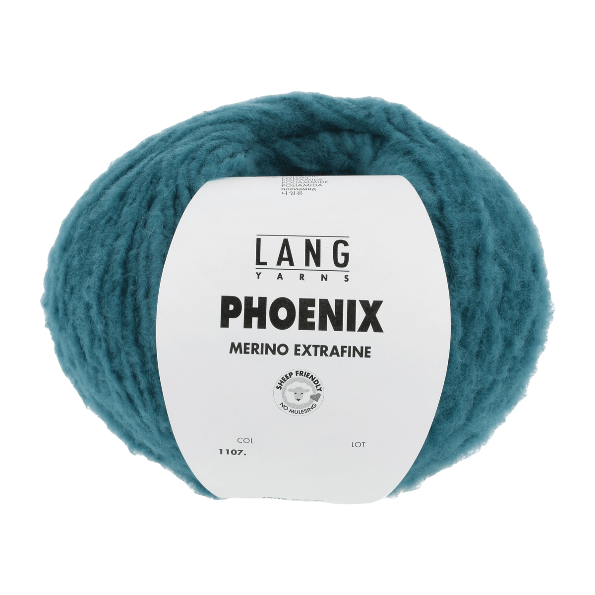 Lang Yarns yarn Turquoise LANGYARNS | Phoenix | Chunky | 1107