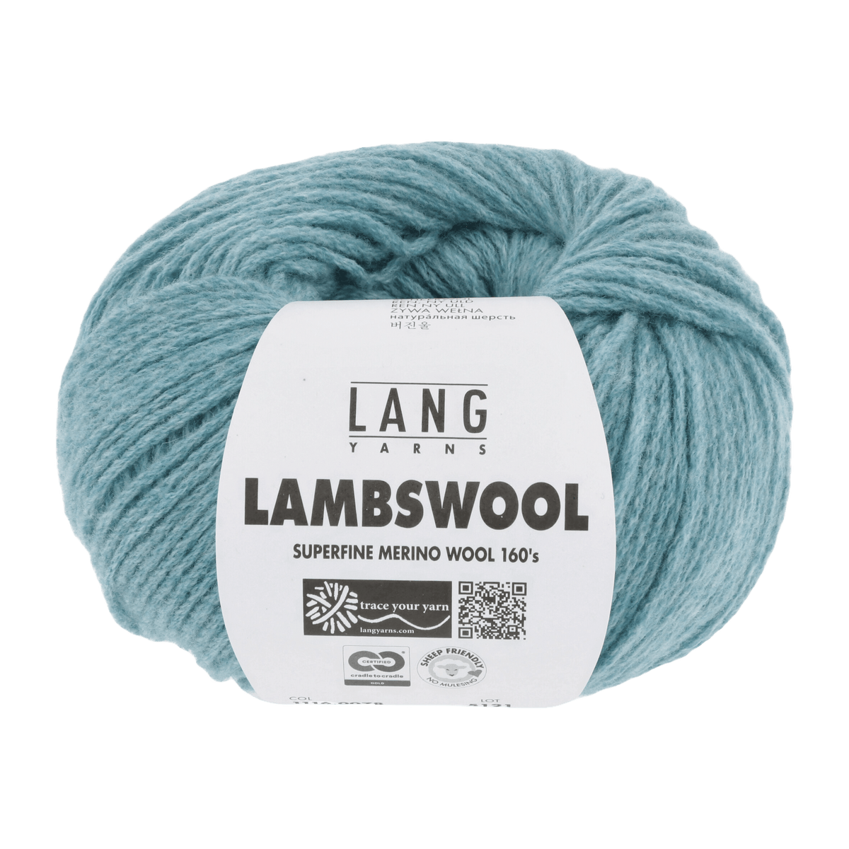 Lang Yarns yarn Turquoise Mélange LANGYARNS | Lambswool | Worsted | 1116