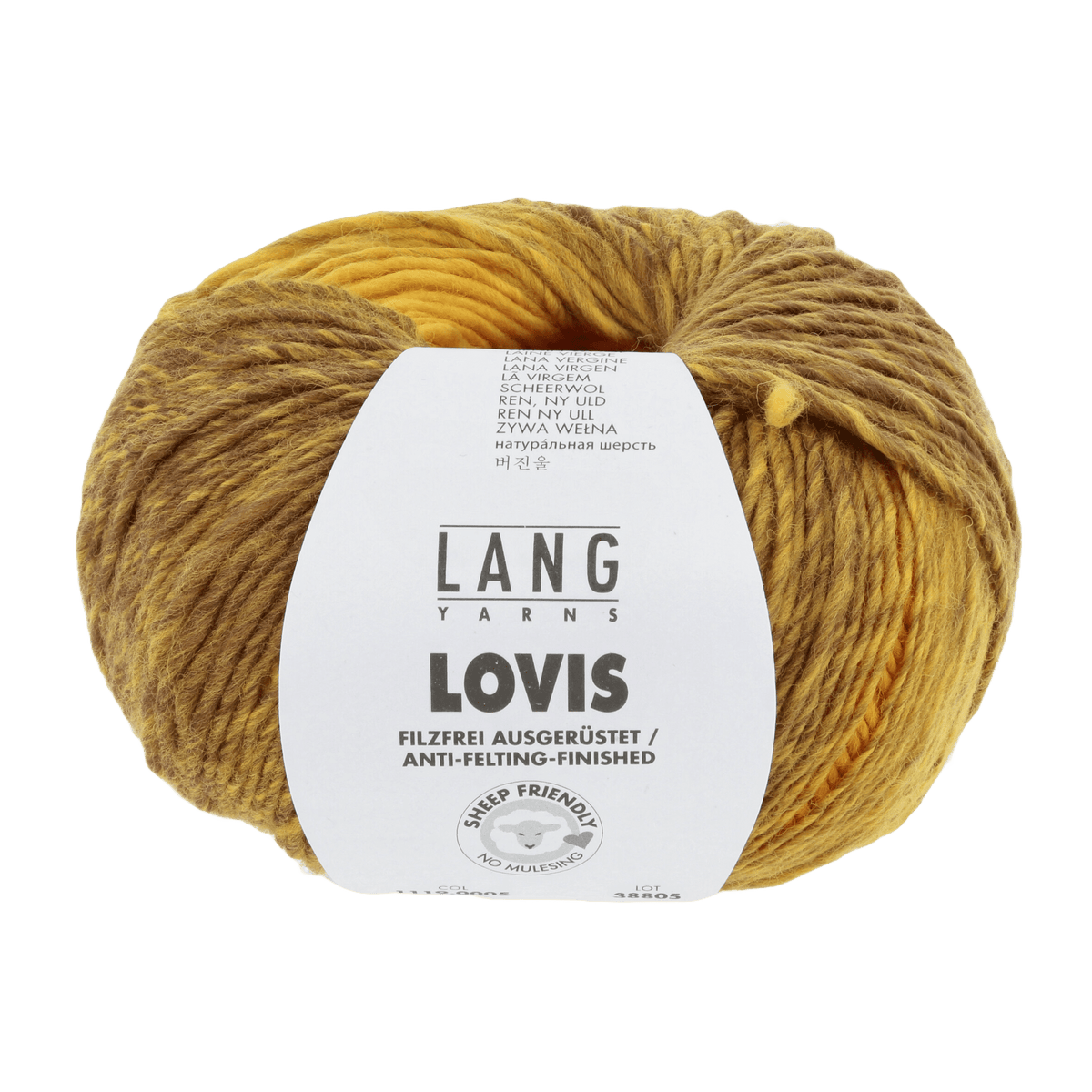 Lang Yarns Yarn Yellow / Orange / Brown LANGYARNS | Lovis | Worsted | 1119