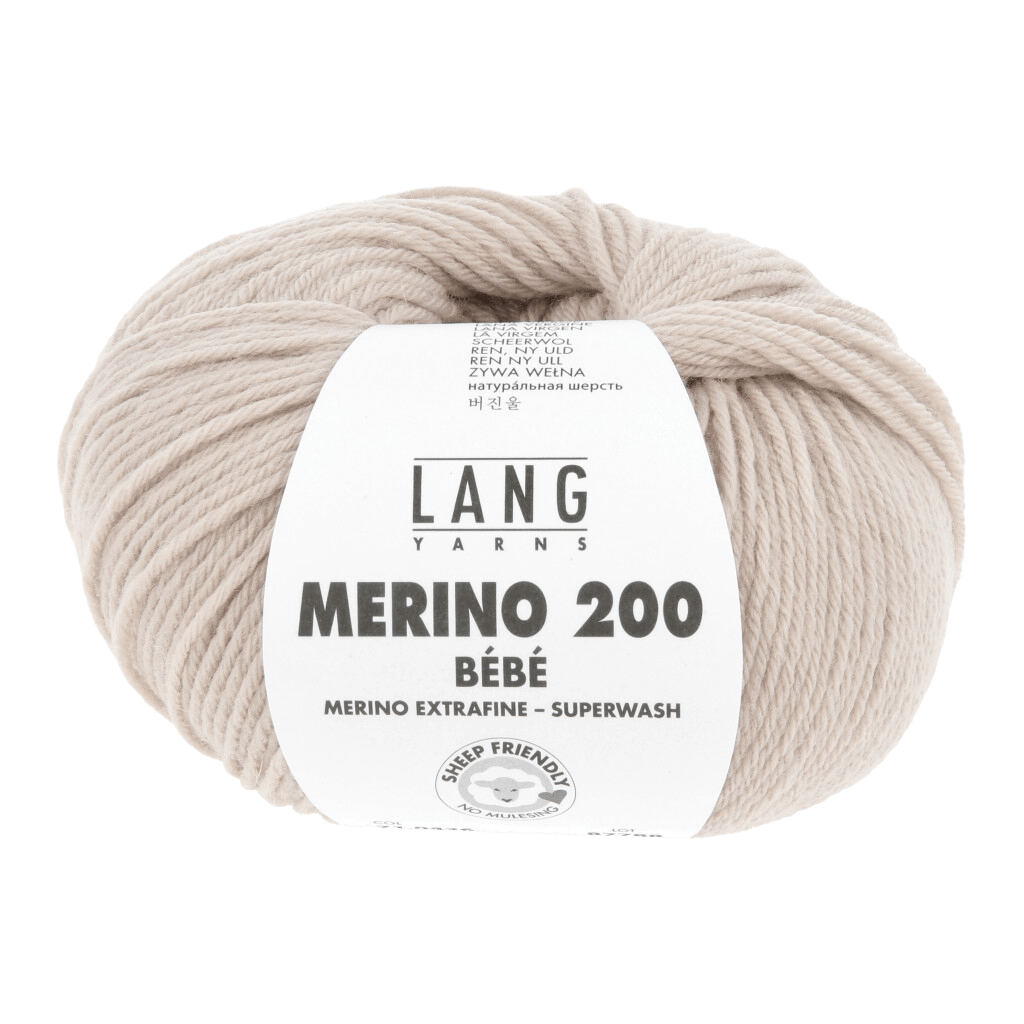 LANGYARNS Baby Wool Sand LANGYARNS | Merino 200 Bébé | 4-Ply | 71
