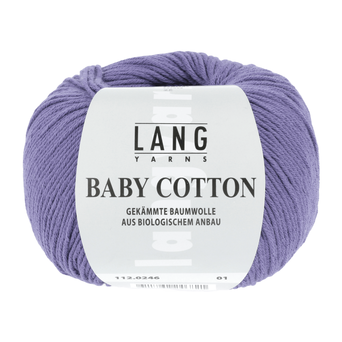 LANGYARNS Knitting Pattern 56 - 3 balls / DARK PURPLE 112.0246 Cardigan Pattern Bundle in BABY COTTON by LANGYARNS | Punto 36-015