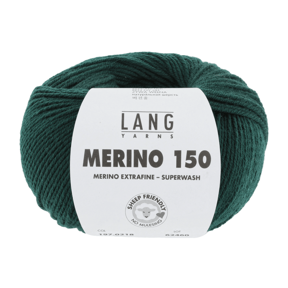 LANGYARNS Knitting Pattern 92-98 - 5 balls / fir 197.0218 Dress Pattern Bundle in MERINO 150 by LANGYARNS | Punto 28-008