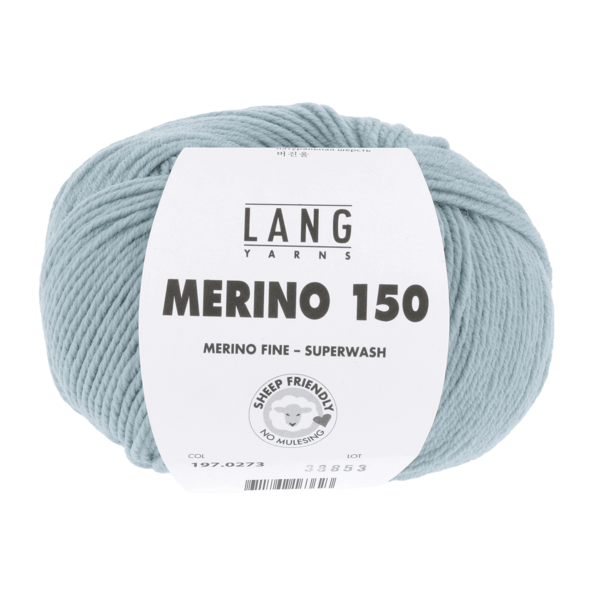 LANGYARNS Knitting Pattern 98-104 - 6 balls / dark mint 197.0273 Sweater Pattern Bundle in MERINO 150 by LANGYARNS | Punto 28-011